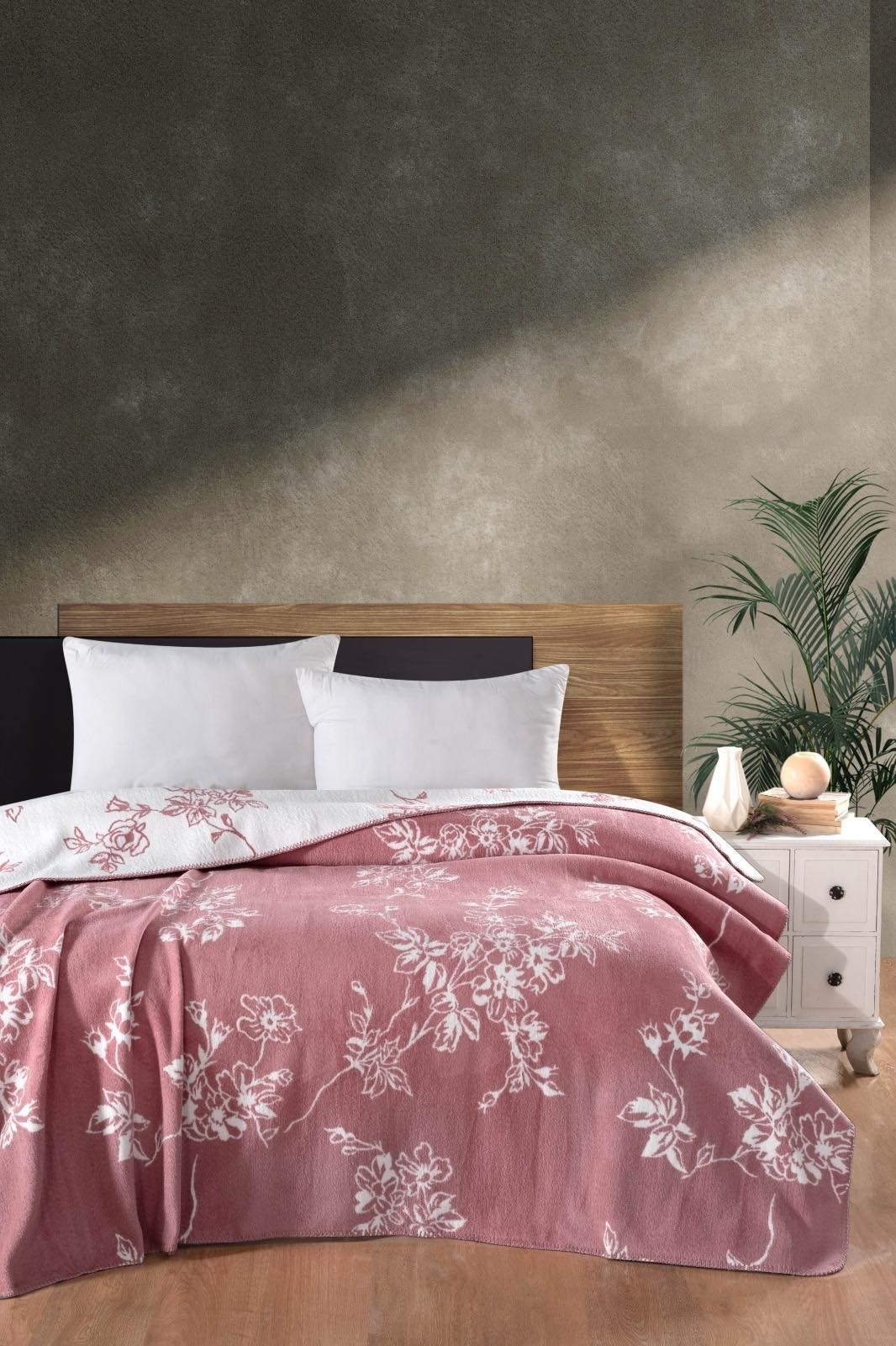 Хлопковый плед Vefa pike 200x220