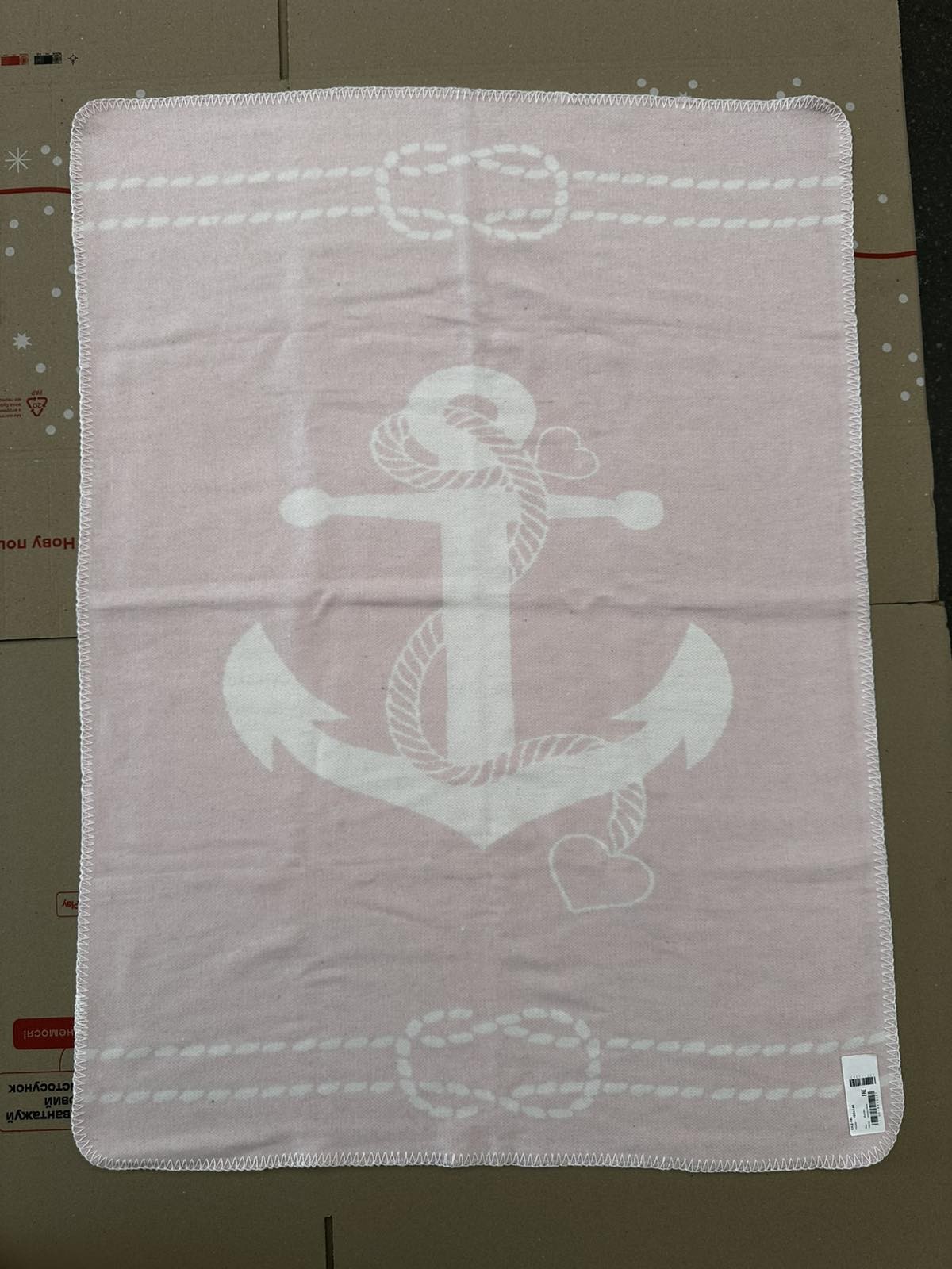 Дитяча ковдра Vladi бавовняна жакардова 100 * 140