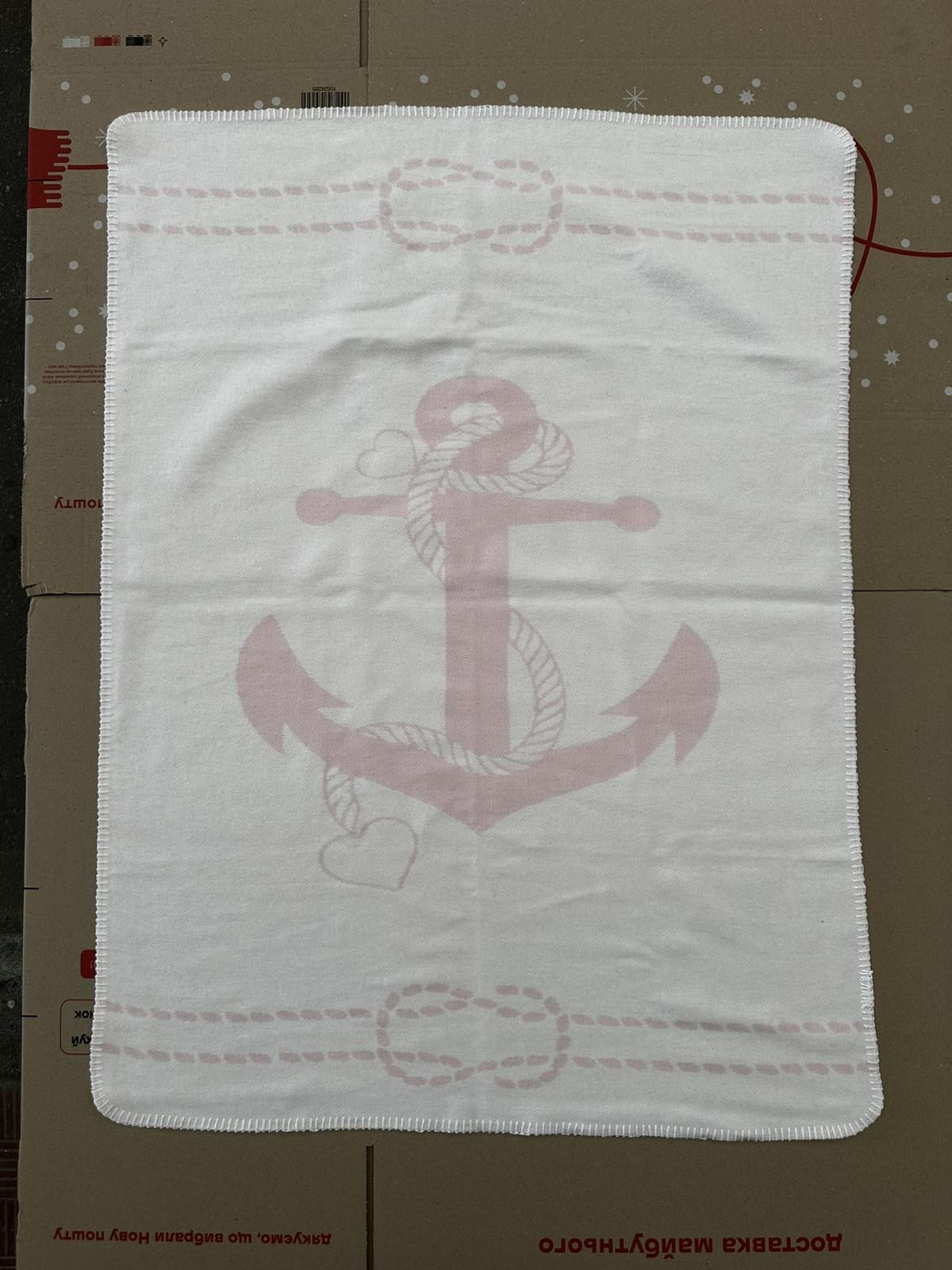 Дитяча ковдра Vladi бавовняна жакардова 100 * 140