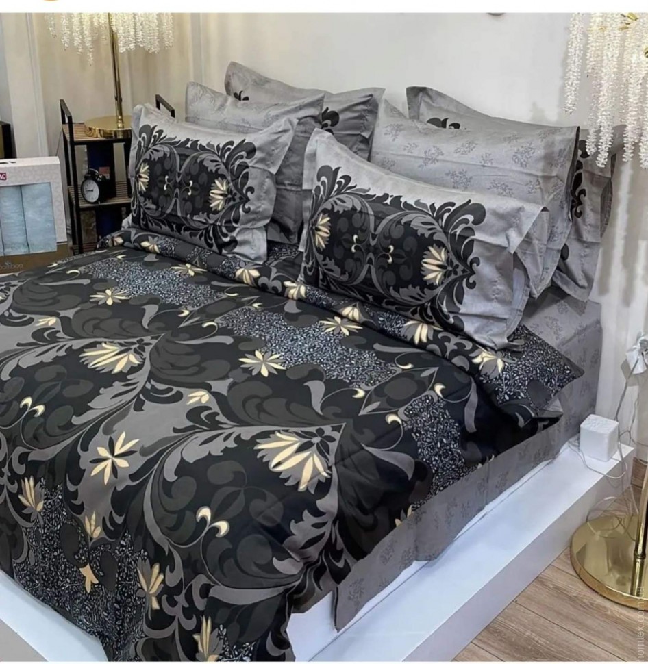 комплект постельного белья TAC DELUX SATEN Dorney siya