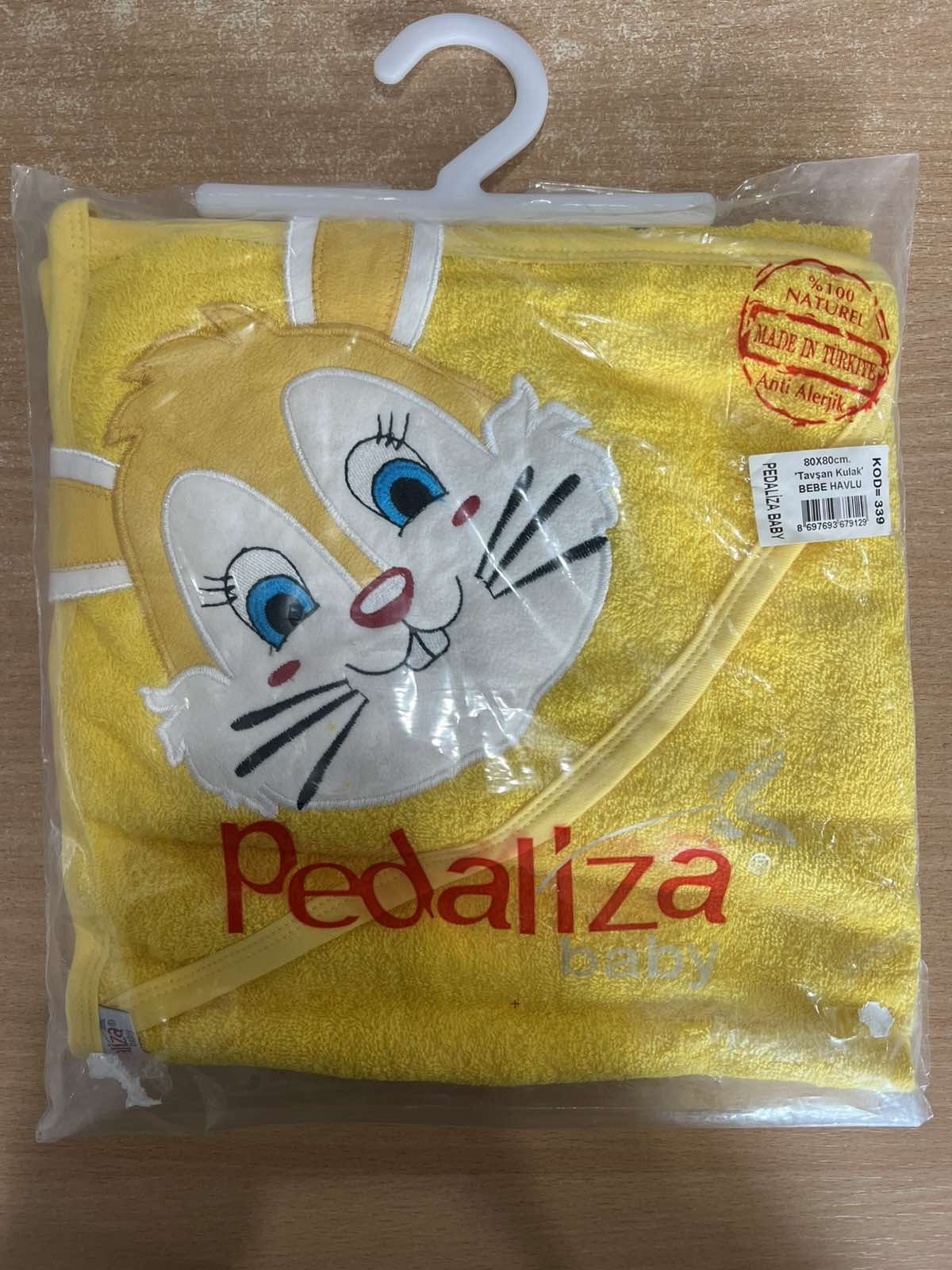 Рушник Pedaliza дитяче з капюшоном