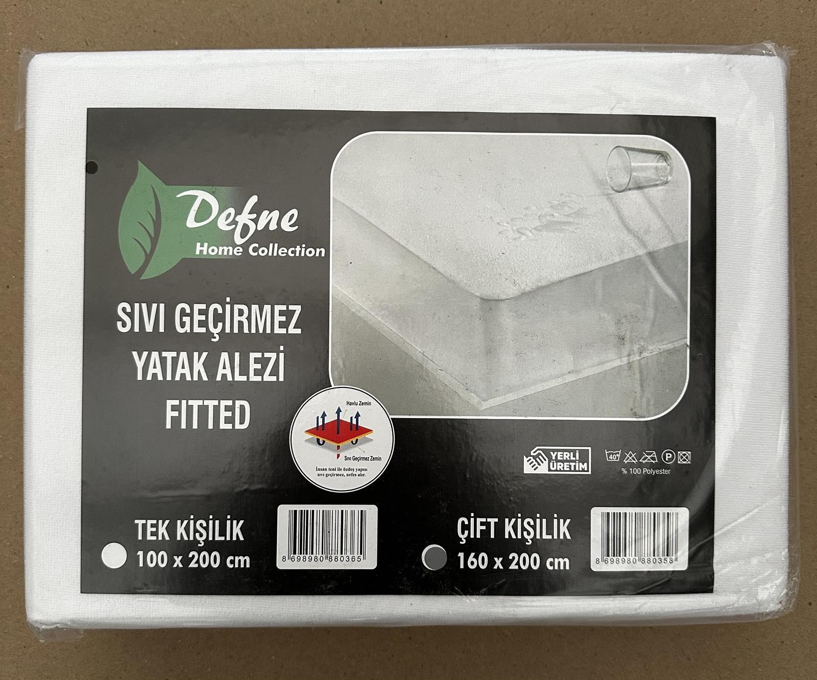 Наматрацник Defne Alez з бортами