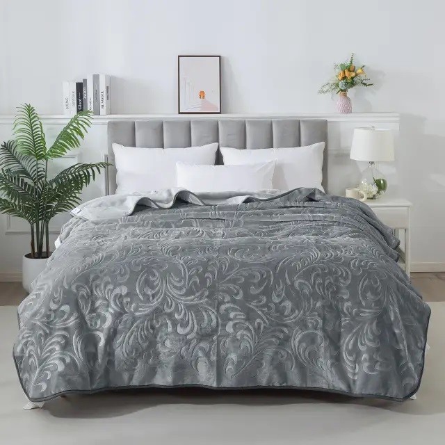 Плед Vitas тиснений однотонний 160*220