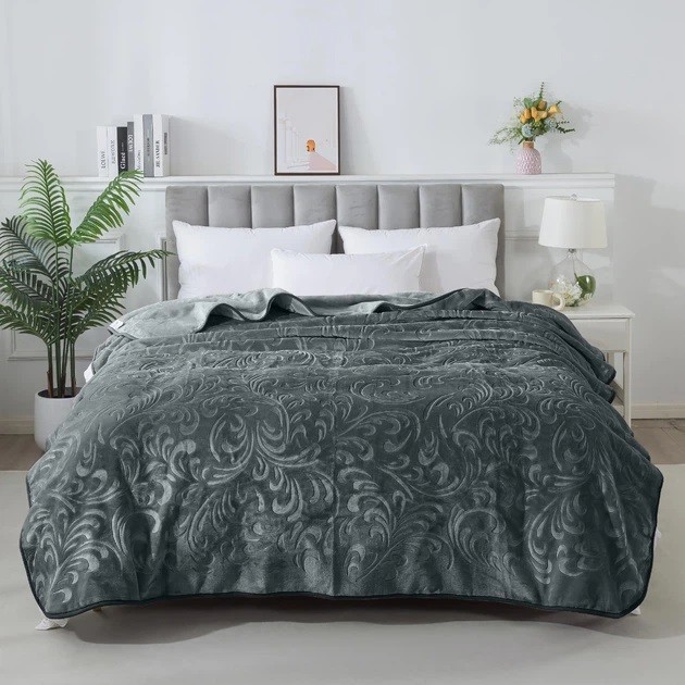 Плед Vitas тисненый однотонный 160*220