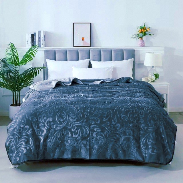 Плед Vitas тисненый однотонный 200*240