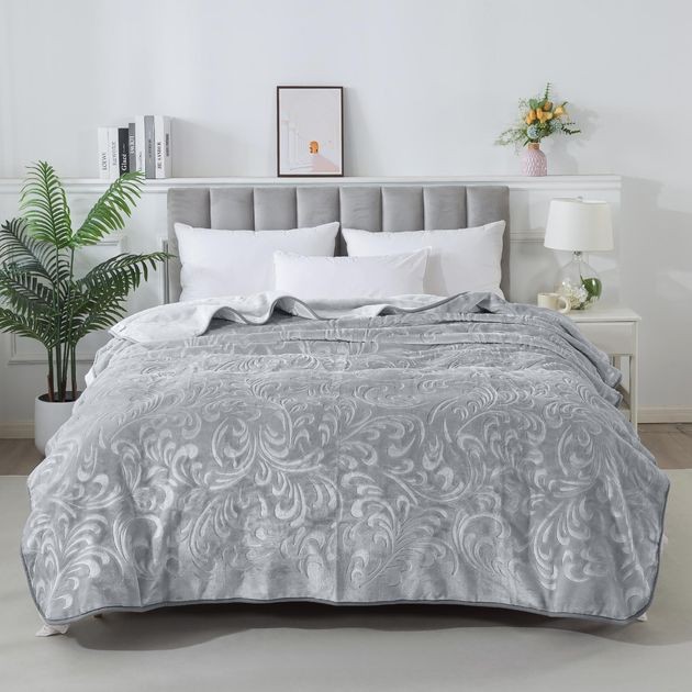 Плед Vitas тисненый однотонный 200*240