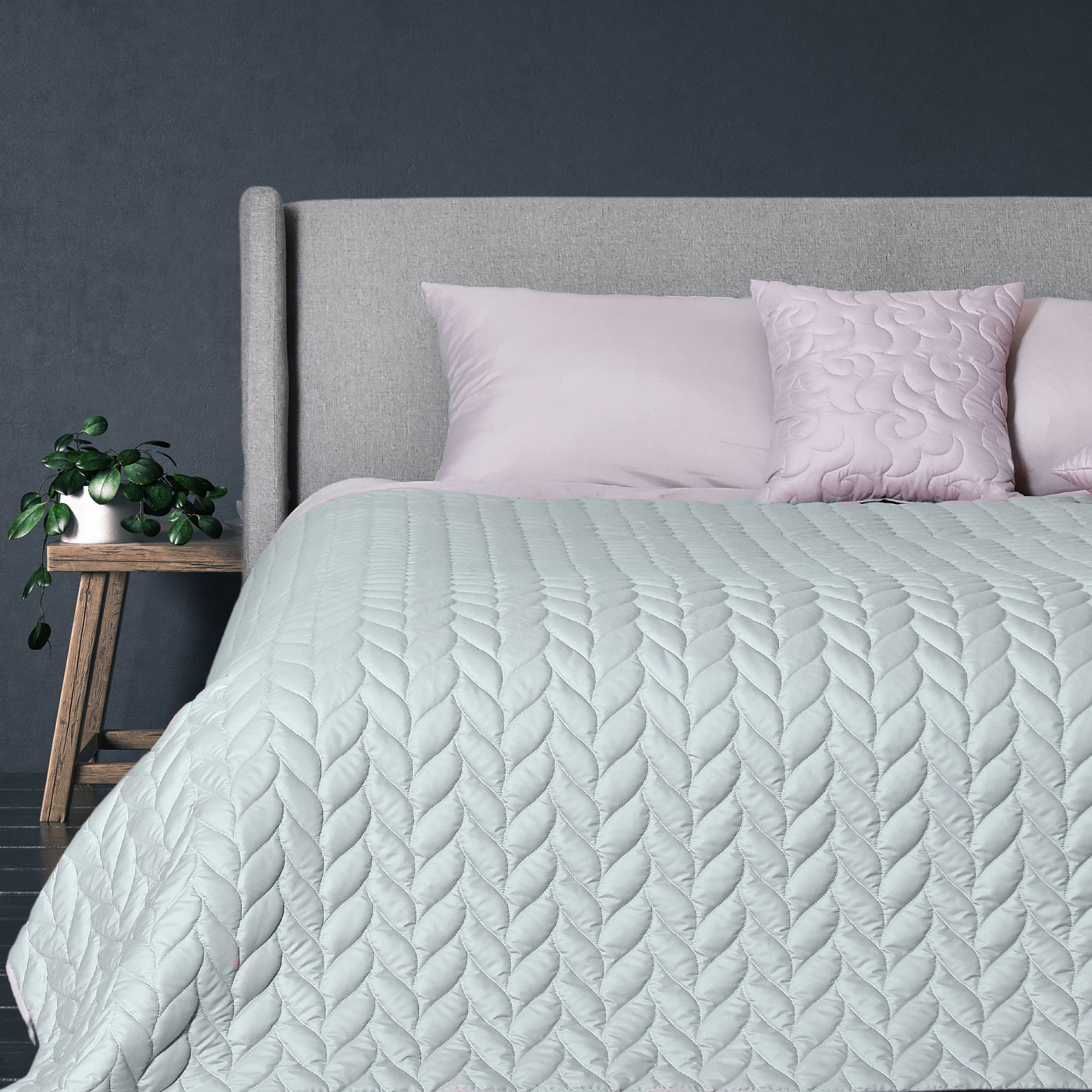 Покривало двостороннє SD Косичка Warmis 220х240 см