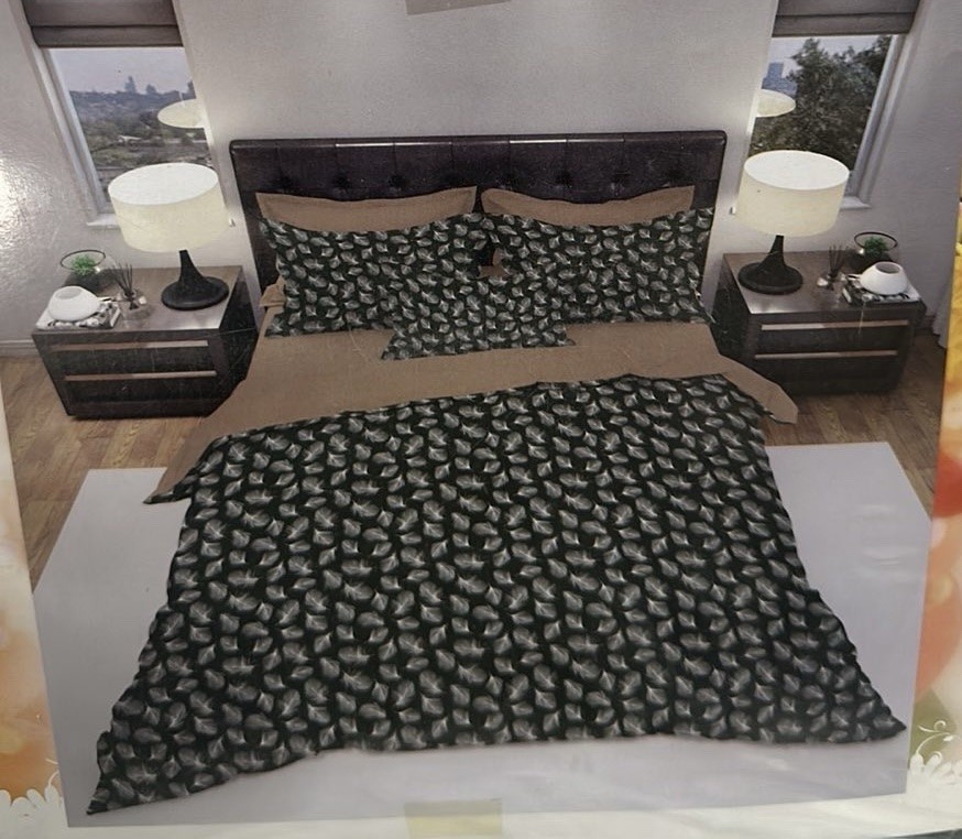 Gold calico sheet asorti