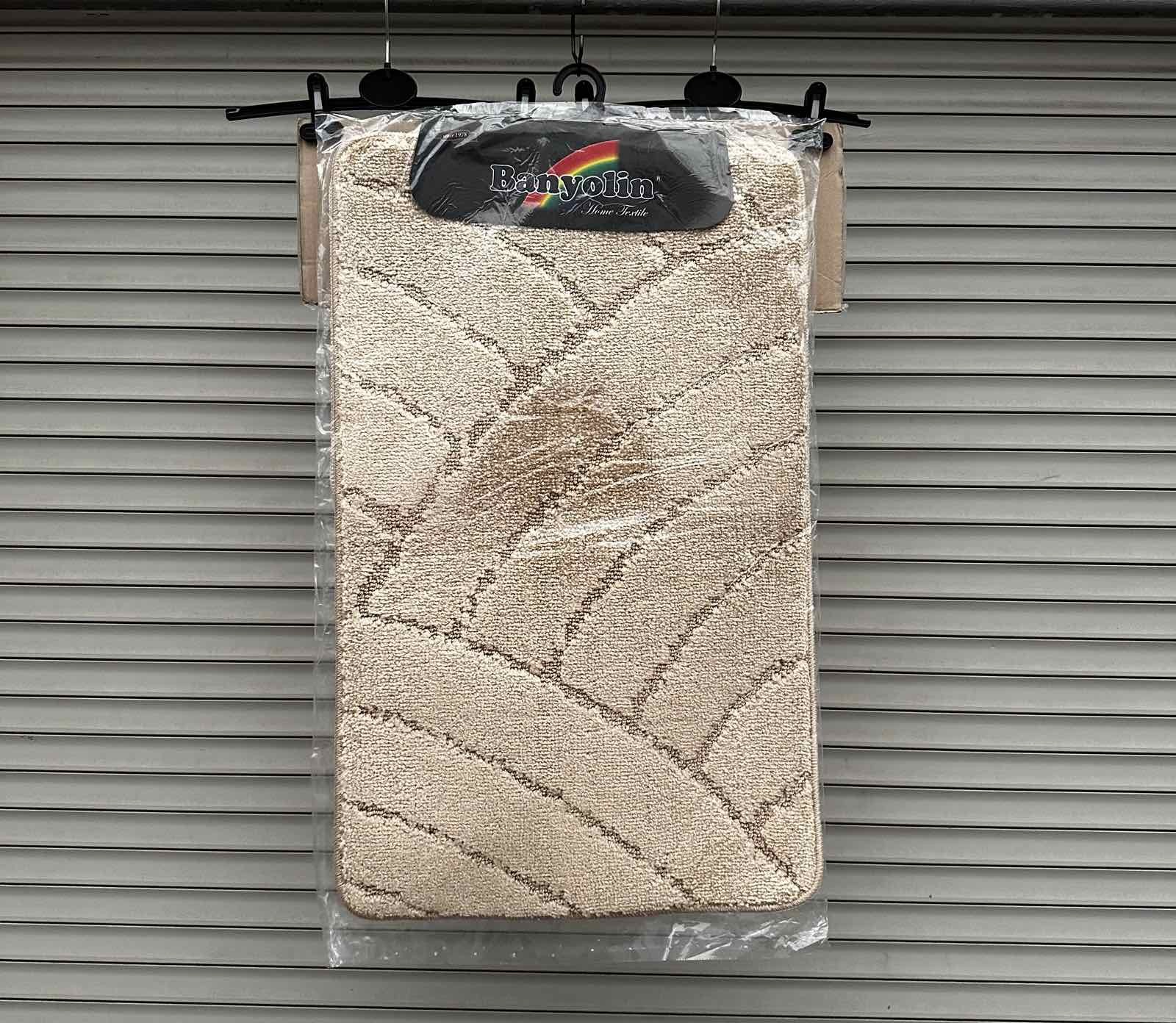 Килимки для ванної Banyolin Silver 50 * 80 і 40 * 50 2-ка