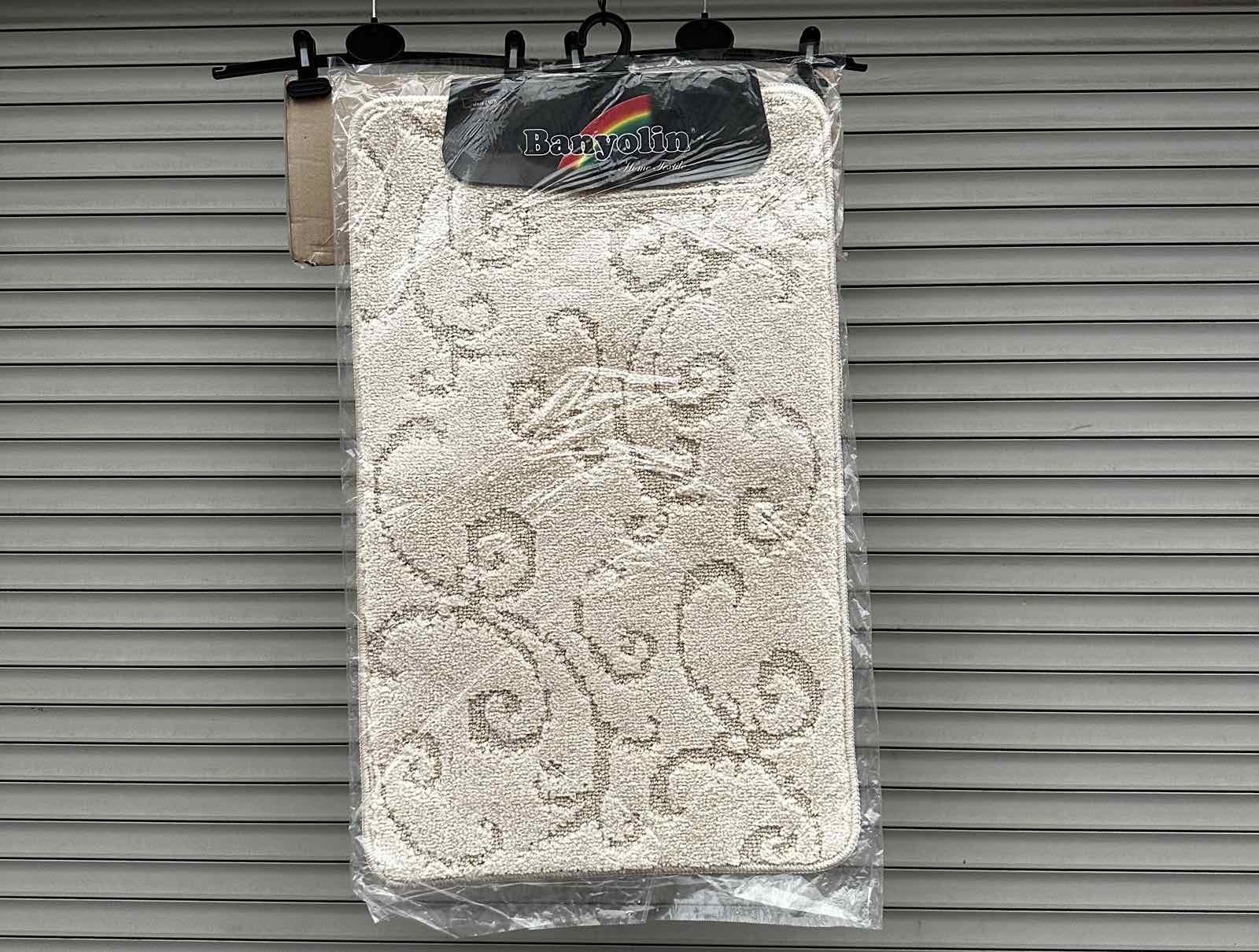 Килимки для ванної Banyolin Silver 50 * 80 і 40 * 50 2-ка