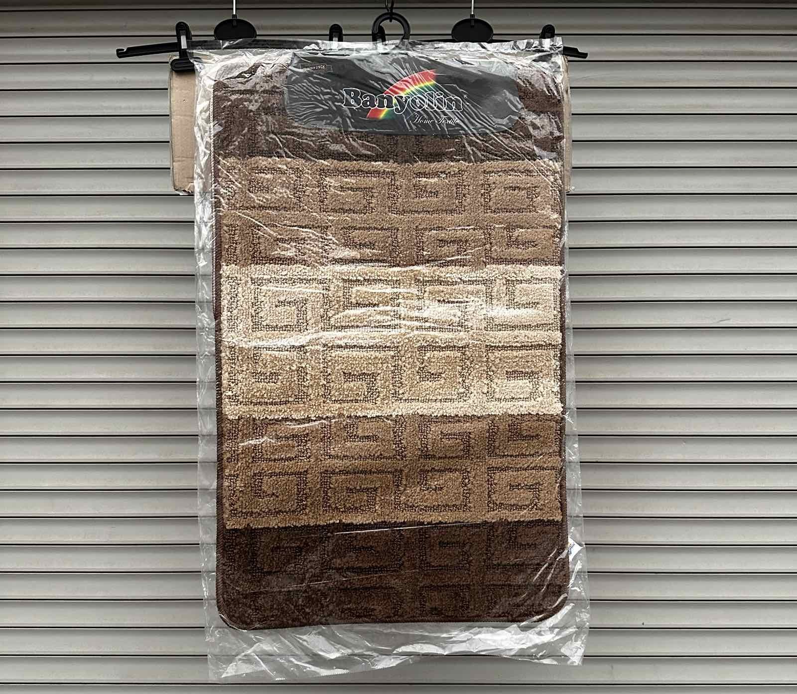 Килимки для ванної Banyolin Silver 50 * 80 і 40 * 50 2-ка