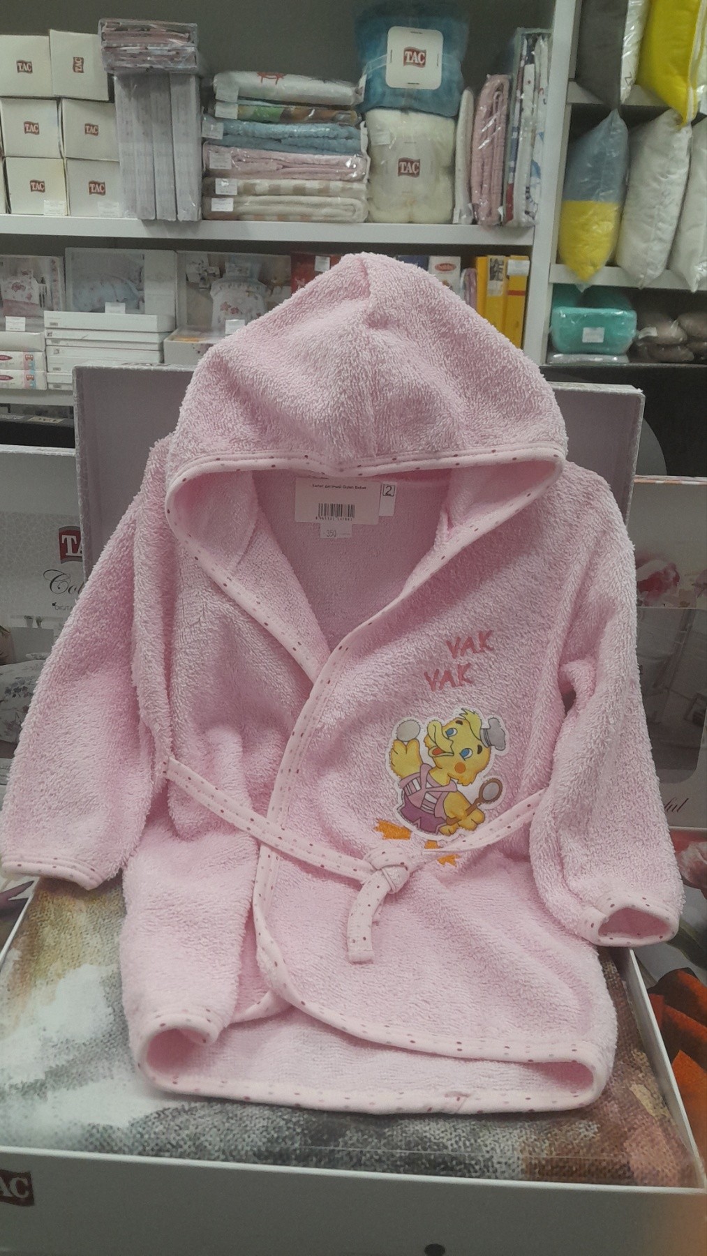 Dressing gown childrens Gulen (Bunny)