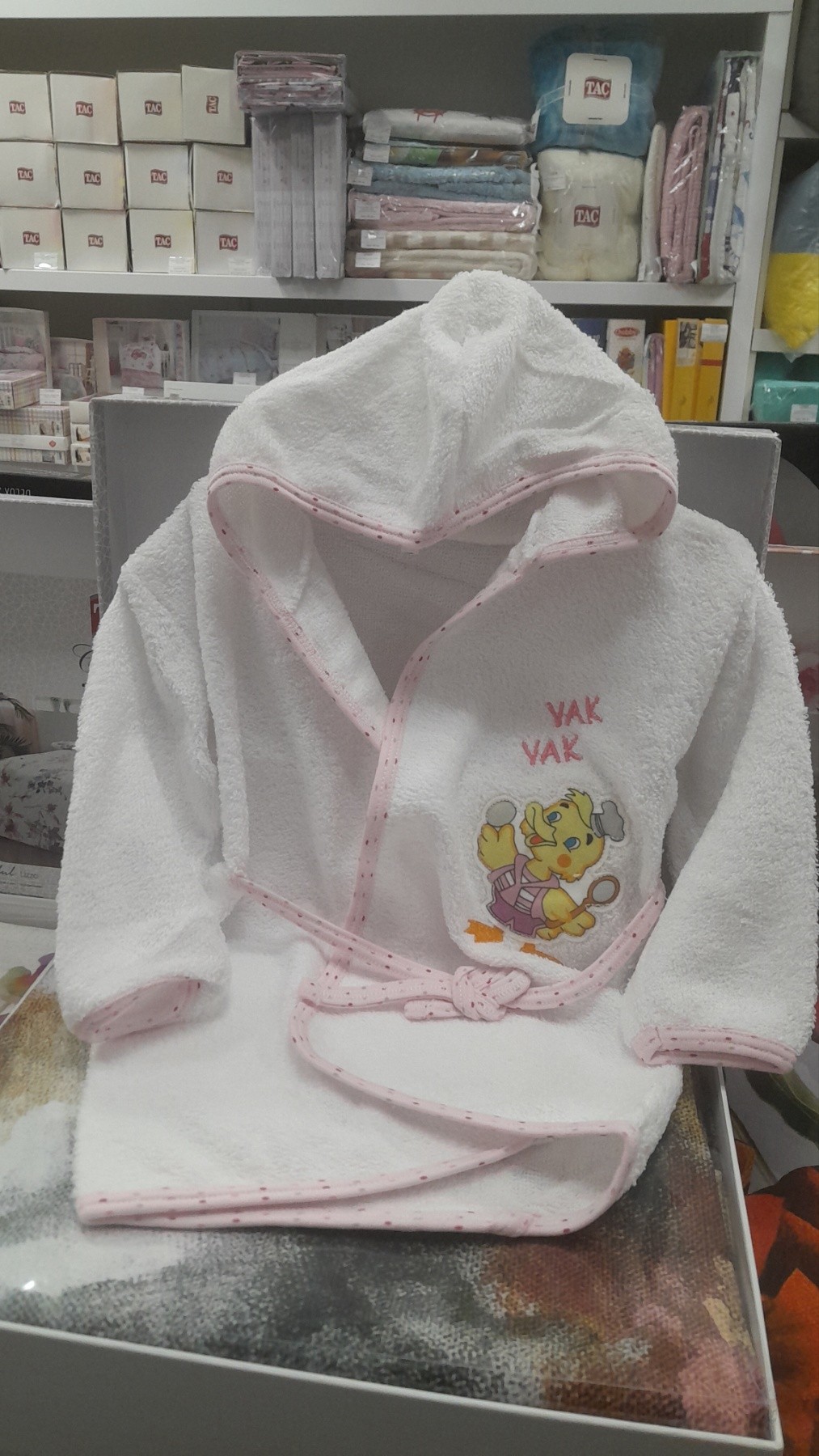 Dressing gown childrens Gulen (Bunny)