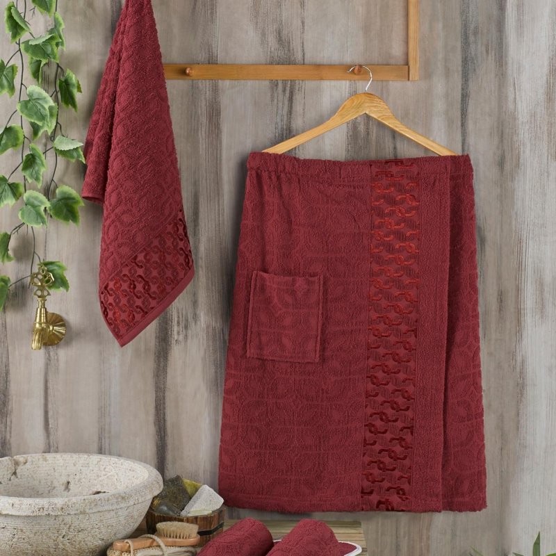 Мужской набор для сауны Philippus, мягкий и влаговпитывающий комплект для бани и спа.