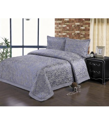 Quilted bedspread with pillowcases, 3 units. BV C 0054