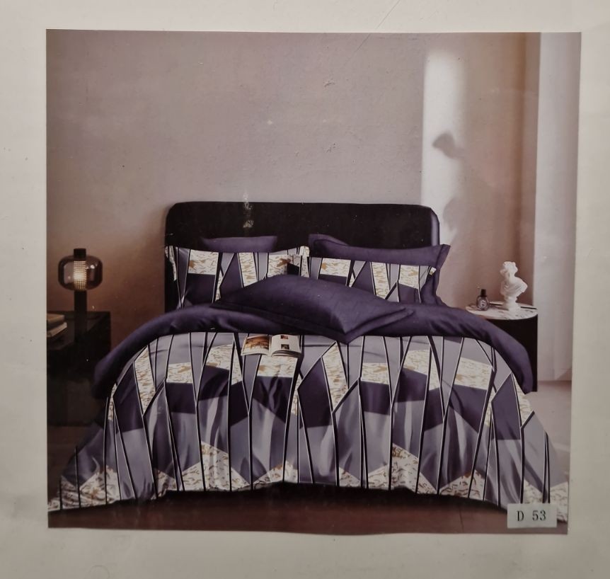 постільна білизна Vie Nouvelle Velour простирадло на резинце 2-х спаль