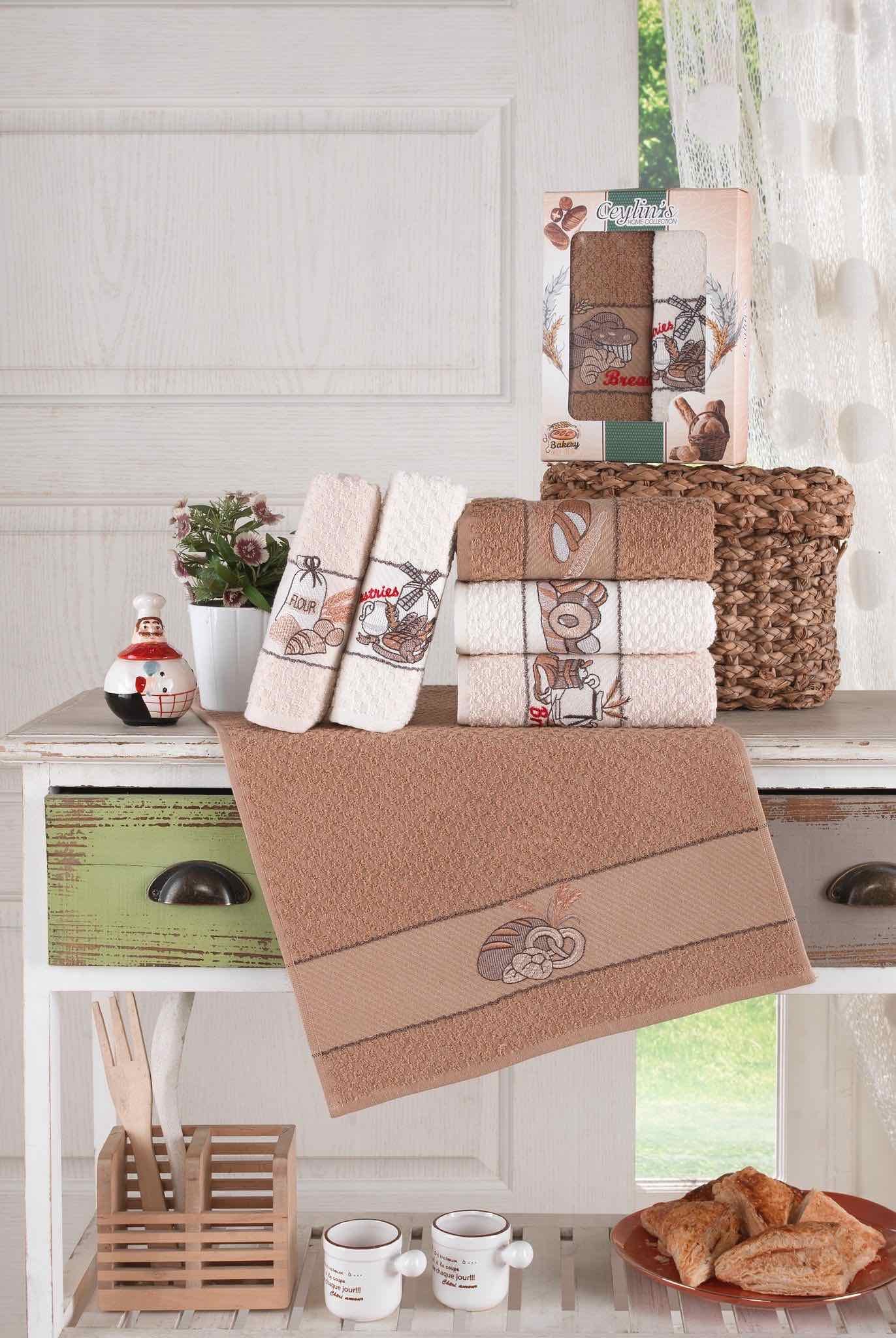 Серветки махрові Ceylin Vianna 40x60 3 штуки