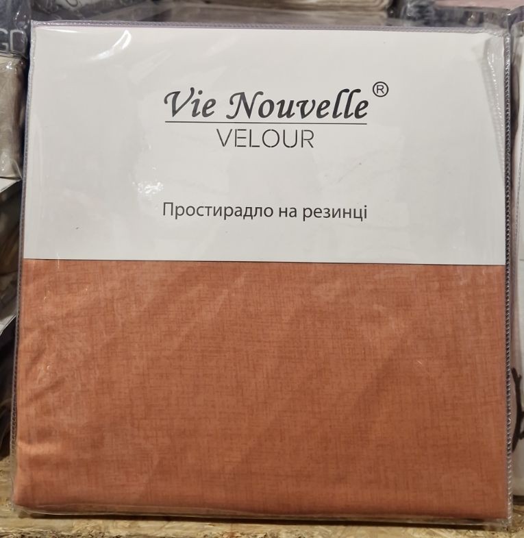Простыня на резинке Vie Nouvelle Velour — 90×200, 140×200, 160×200, 180×200