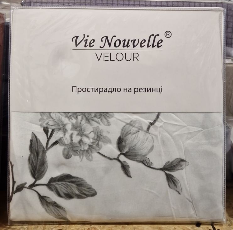 Простирадло на гумці Vie Nouvelle Velour - 90×200, 140×200, 160×200, 180×200