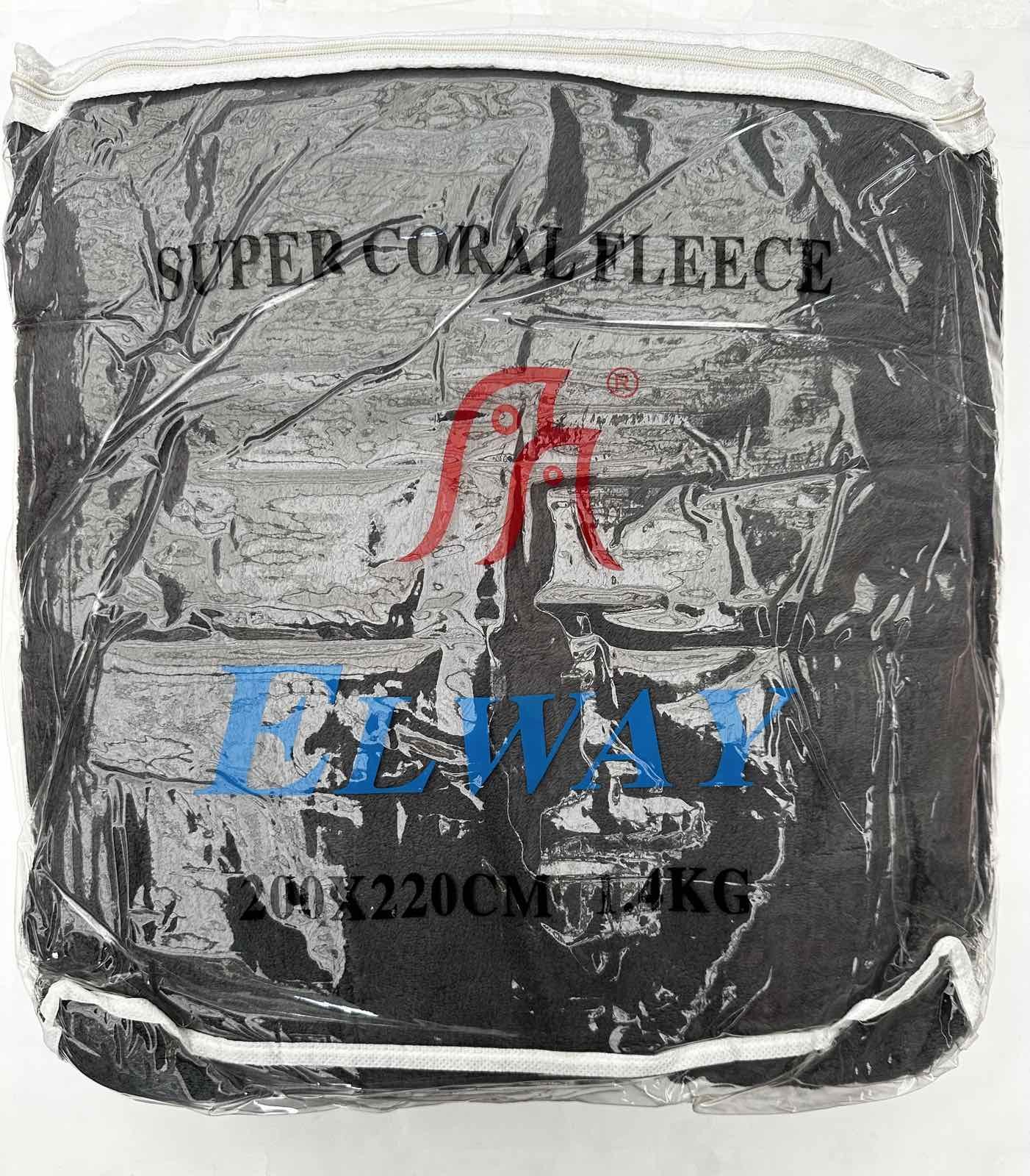 Elway Super Coral sheet 200 * 220 microfiber plain