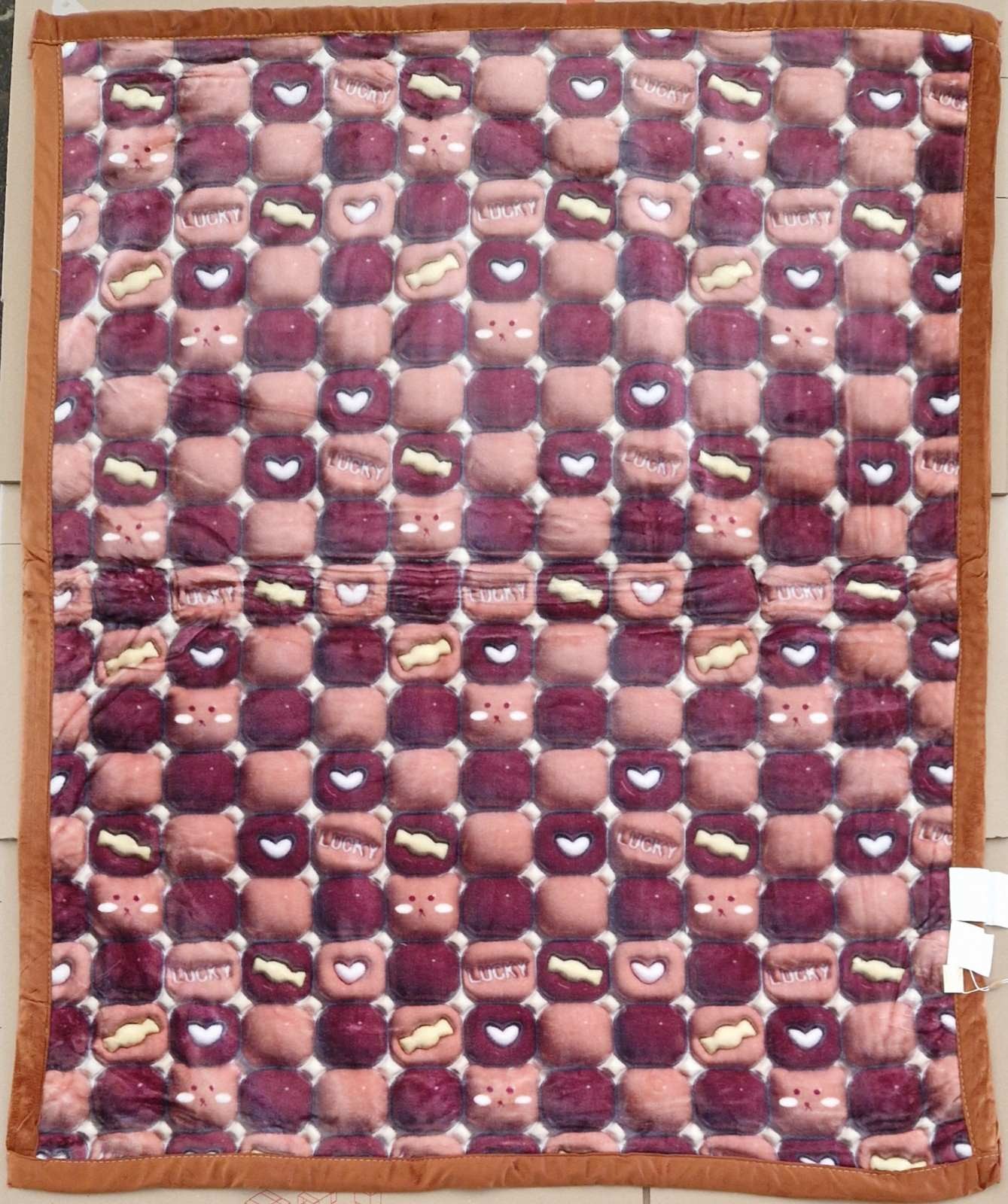 плед дитячий Koloco рукавичка 3D 110х140