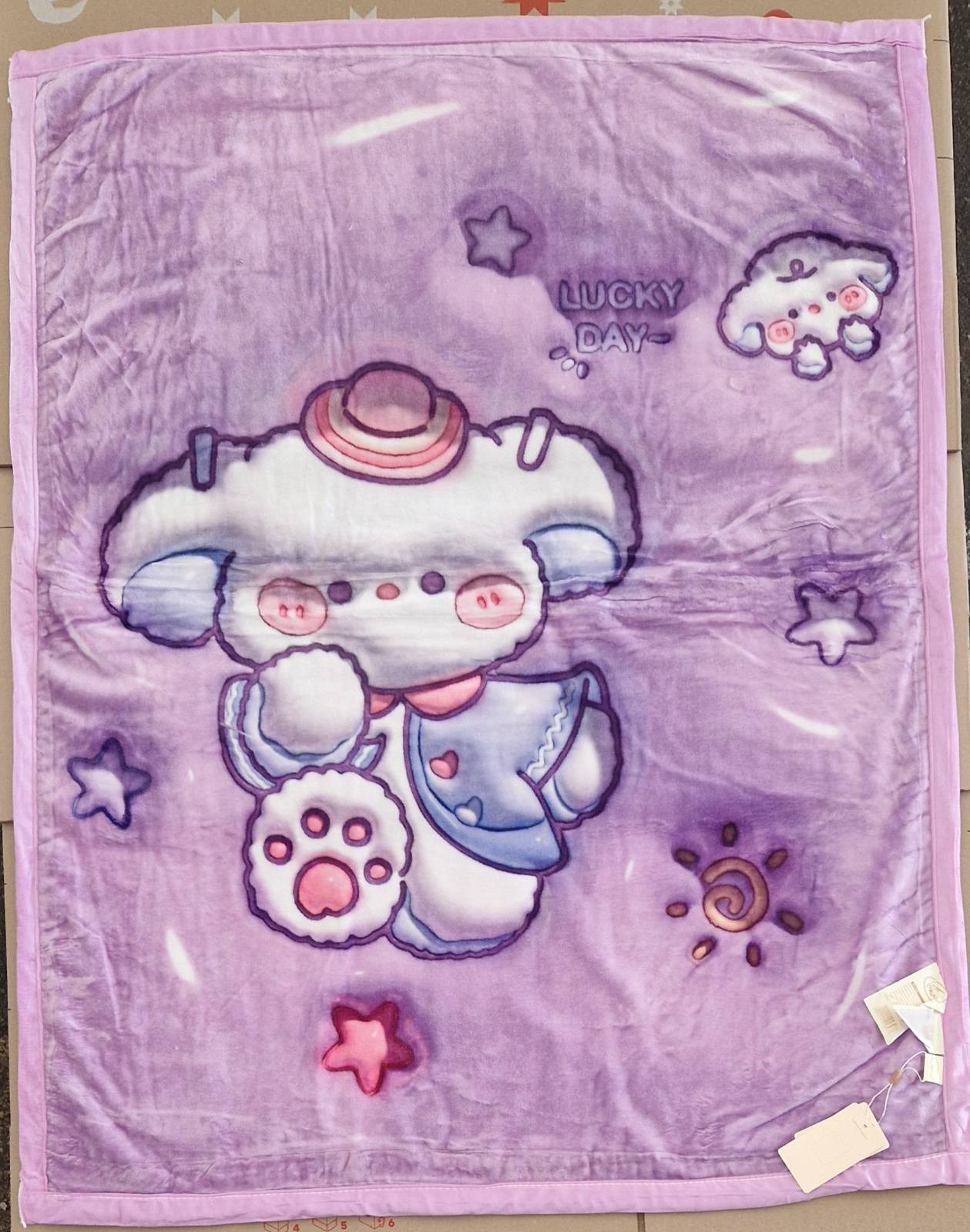 плед дитячий Koloco рукавиця 3D 110x140