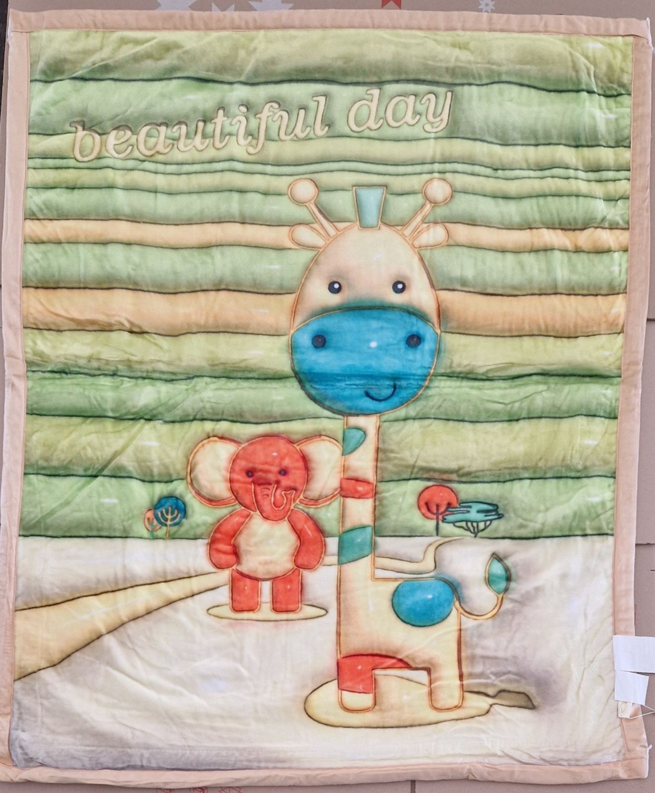 плед дитячий Koloco рукавиця 3D 110x140