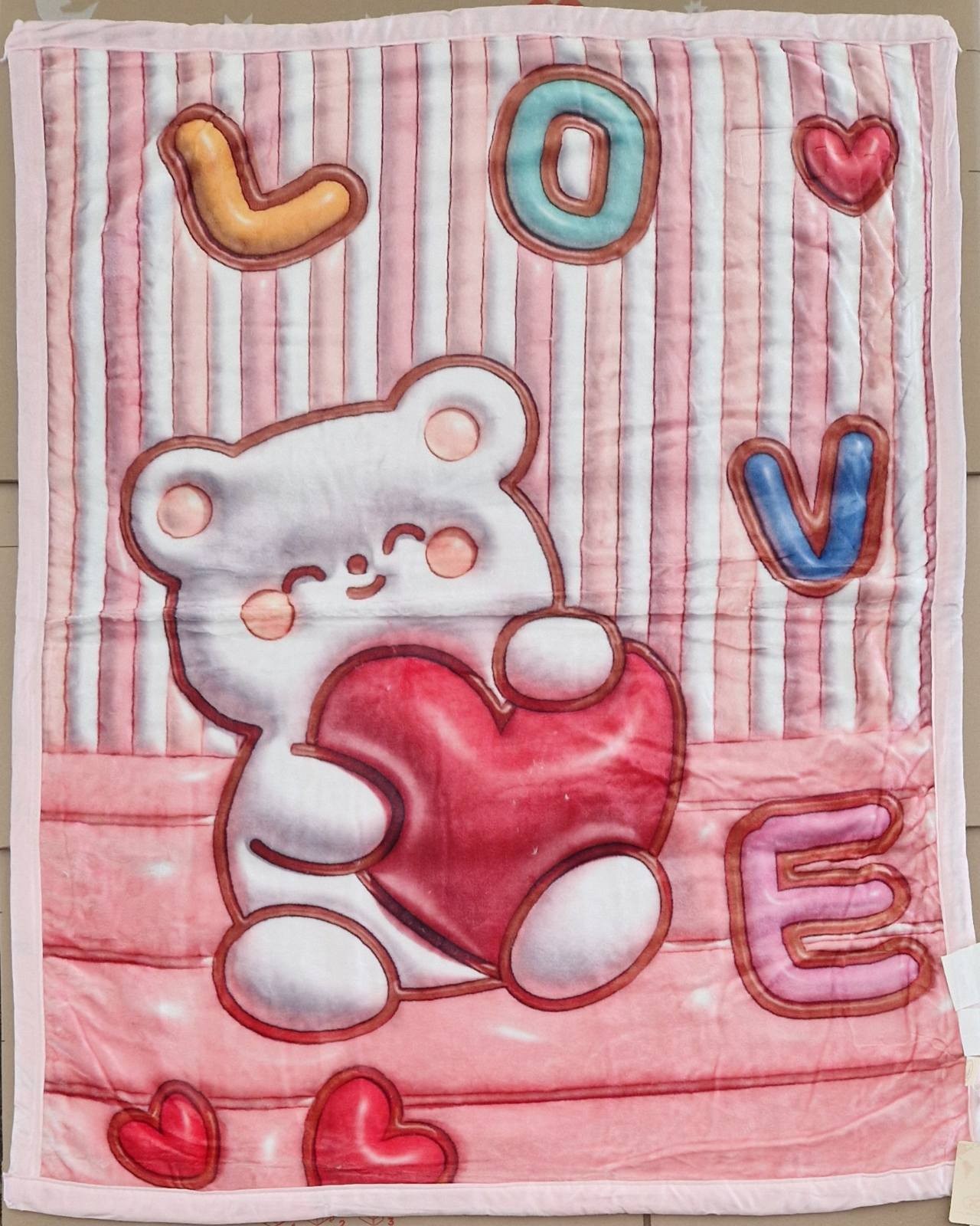 плед дитячий Koloco рукавиця 3D 110x140