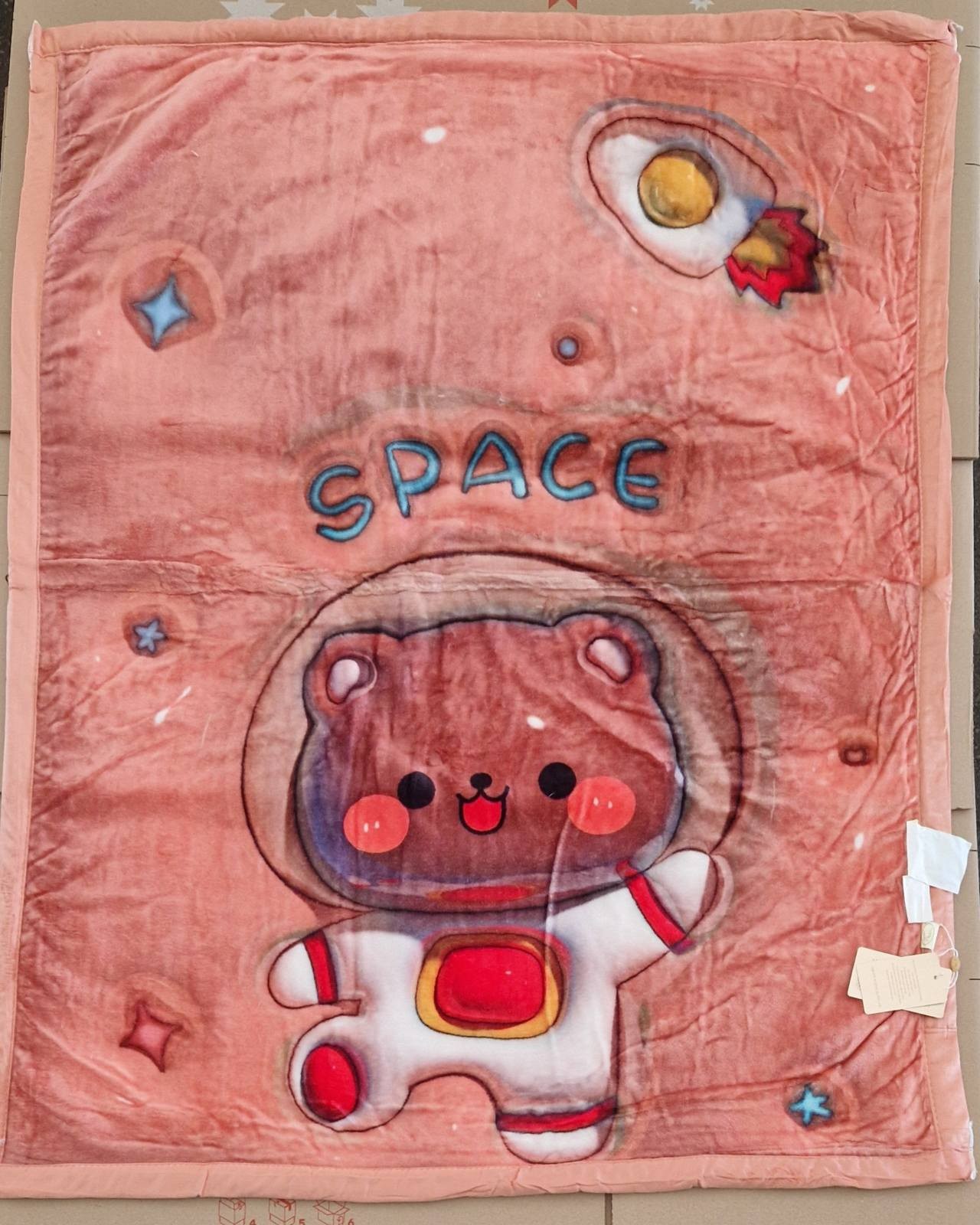 плед дитячий Koloco рукавичка 3D 110х140