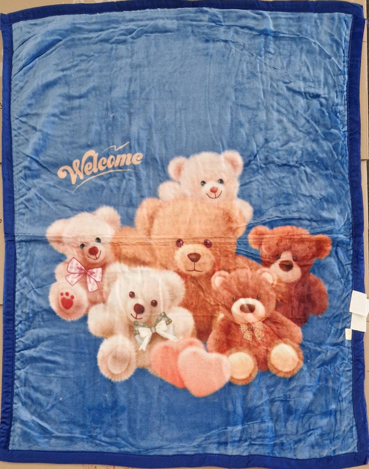 плед дитячий Koloco рукавиця 3D 110x140