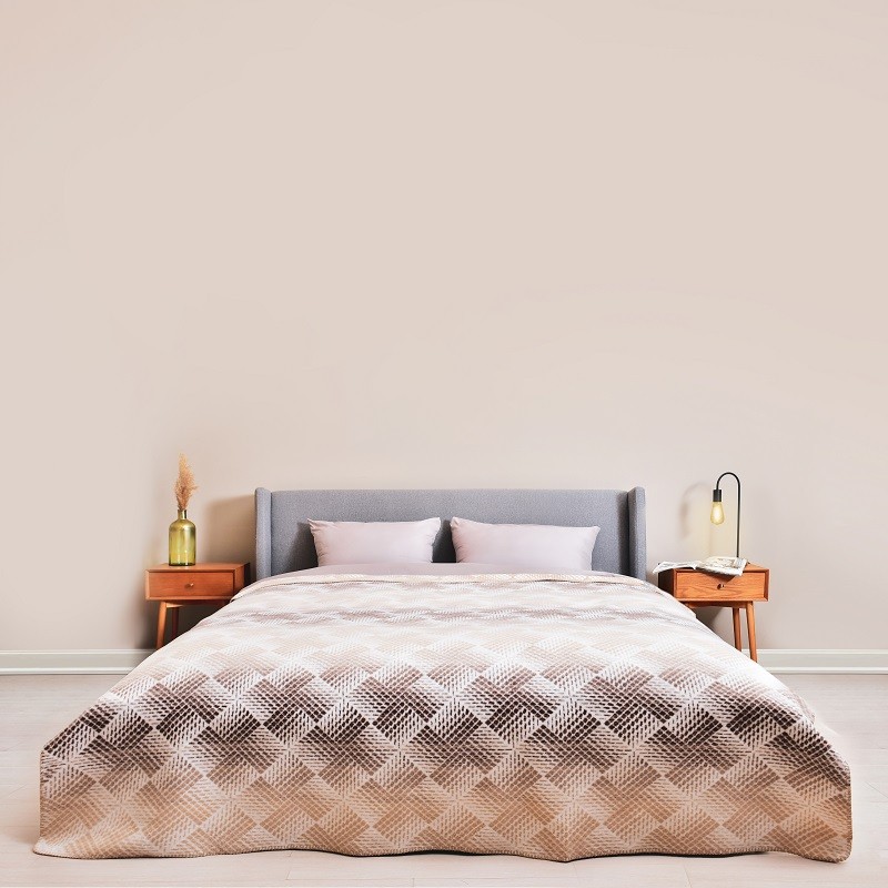 Плед покрывало Kassandra хлопковое TM IDEIA