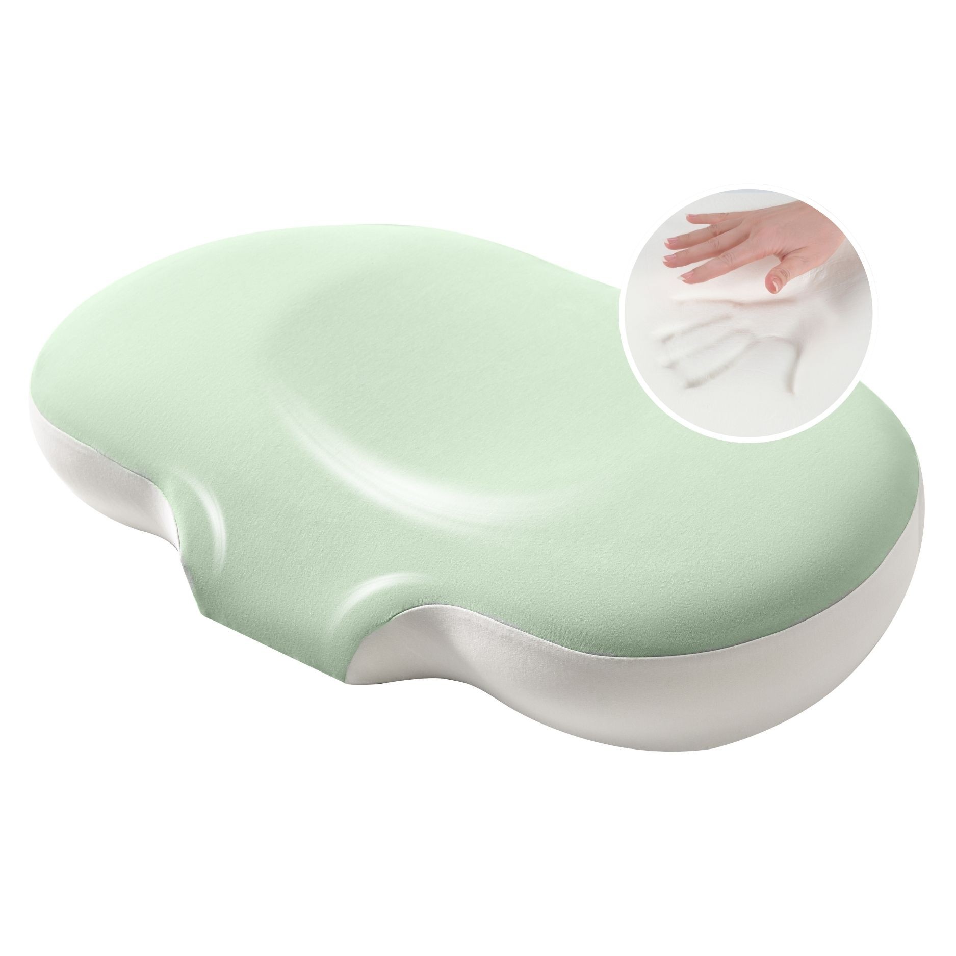 Ортопедическая подушка CloudTherapy IDEIA 65х40х10 см с эффектом памяти формы