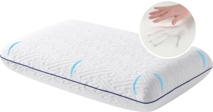 Ортопедическая подушка SleepWell IDEIA 60х40х13 см с эффектом памяти формы