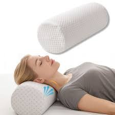 Ортопедическая подушка валик ErgoRoll IDEIA 40х15х15 см с эффектом памяти формы