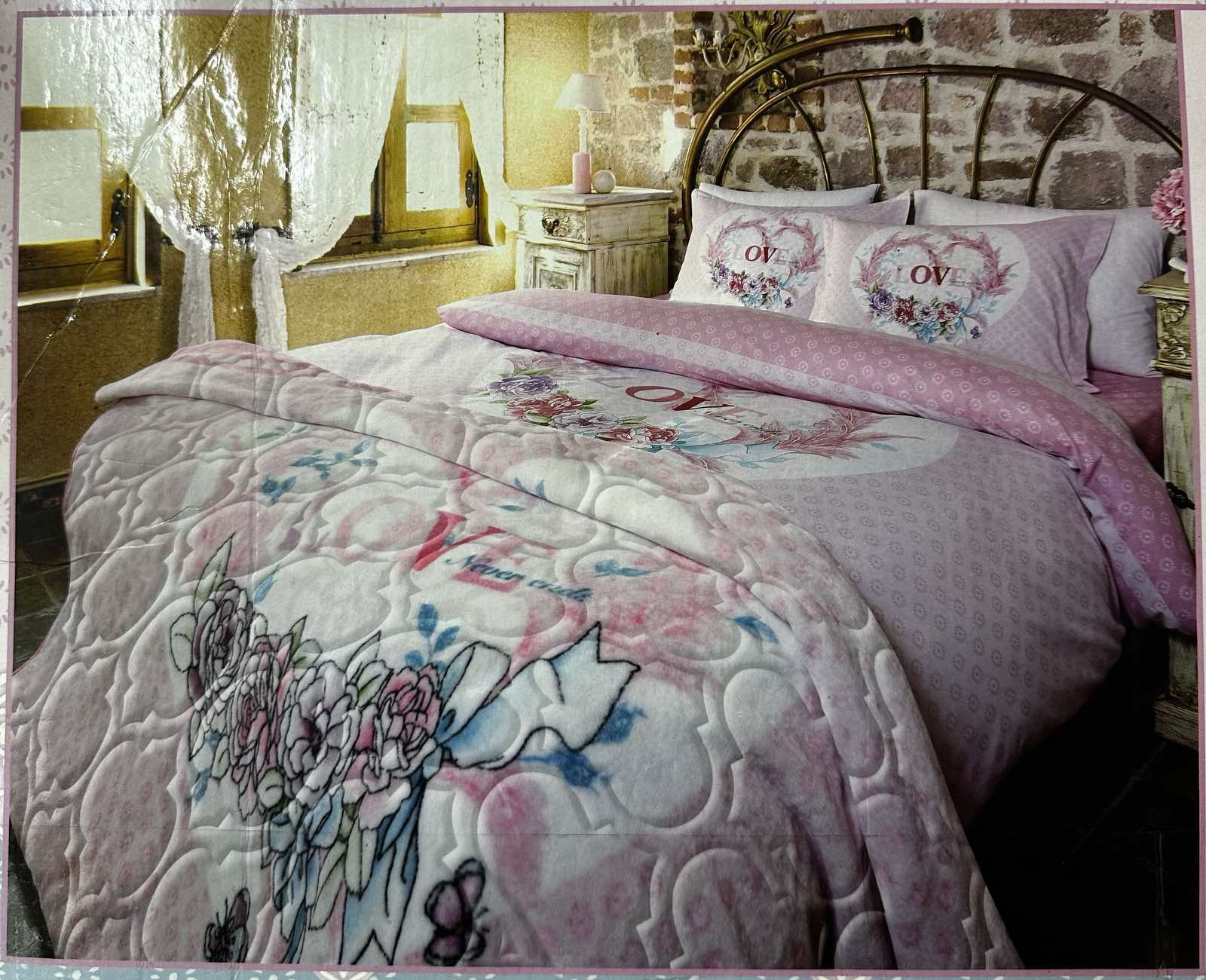Buy a bedding set Euro Ozdilek with a plaid, Turkey