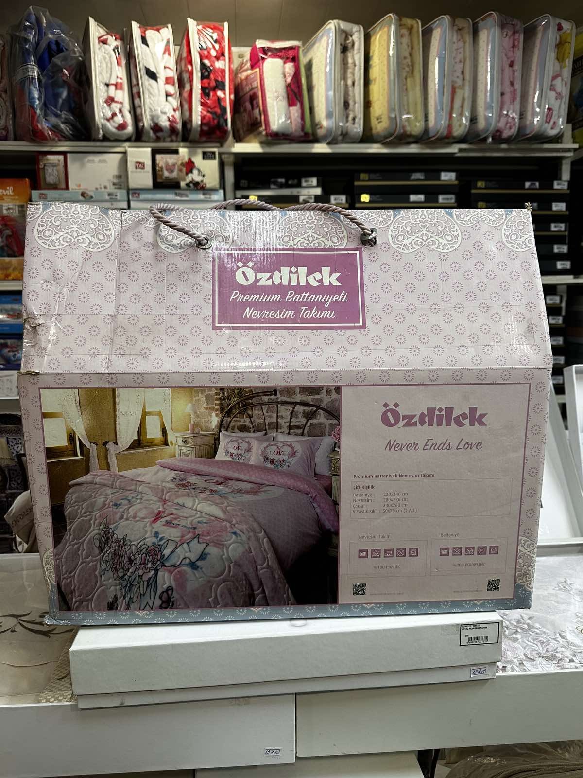 Buy a bedding set Euro Ozdilek with a plaid, Turkey