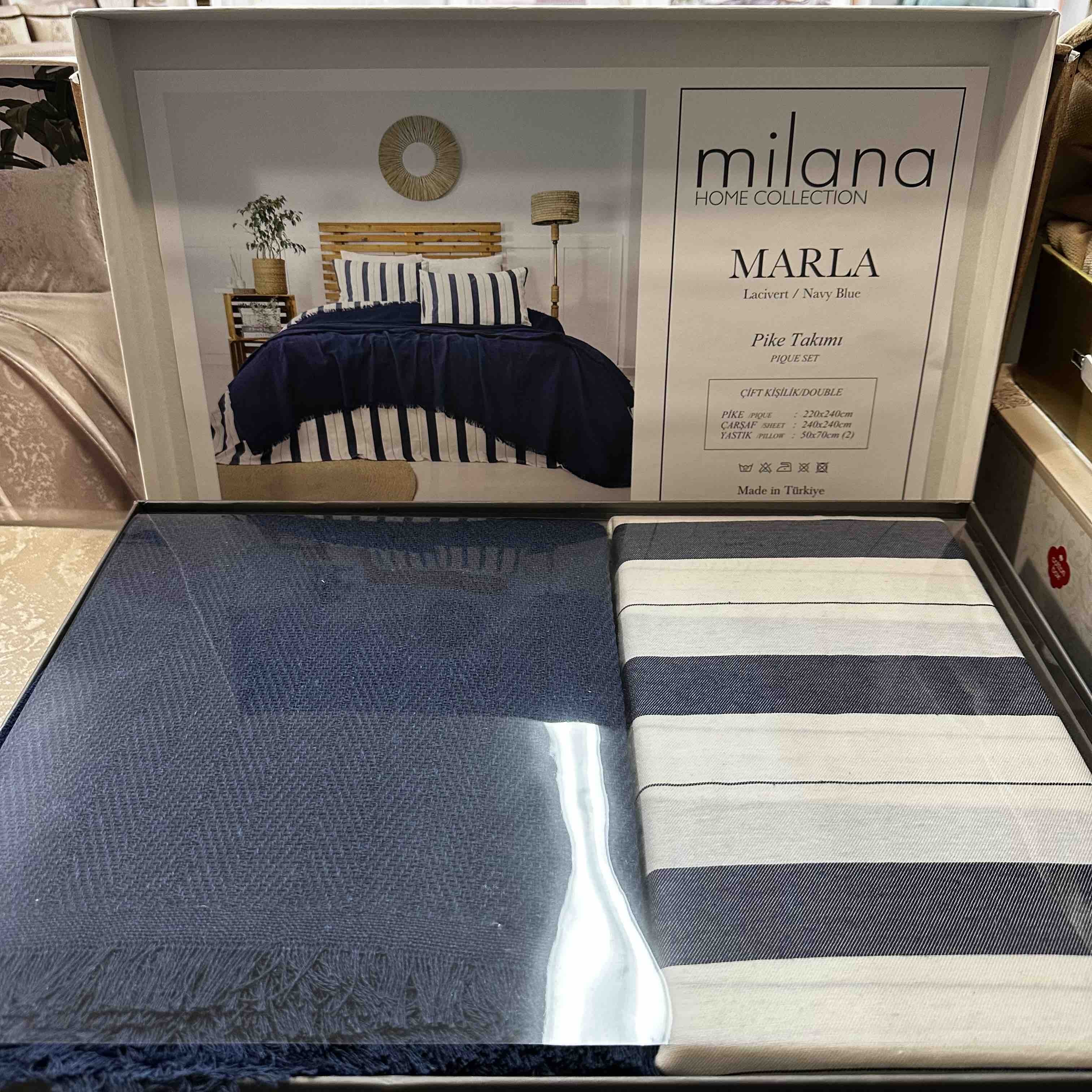 Постільна білізна Milana pike set євро