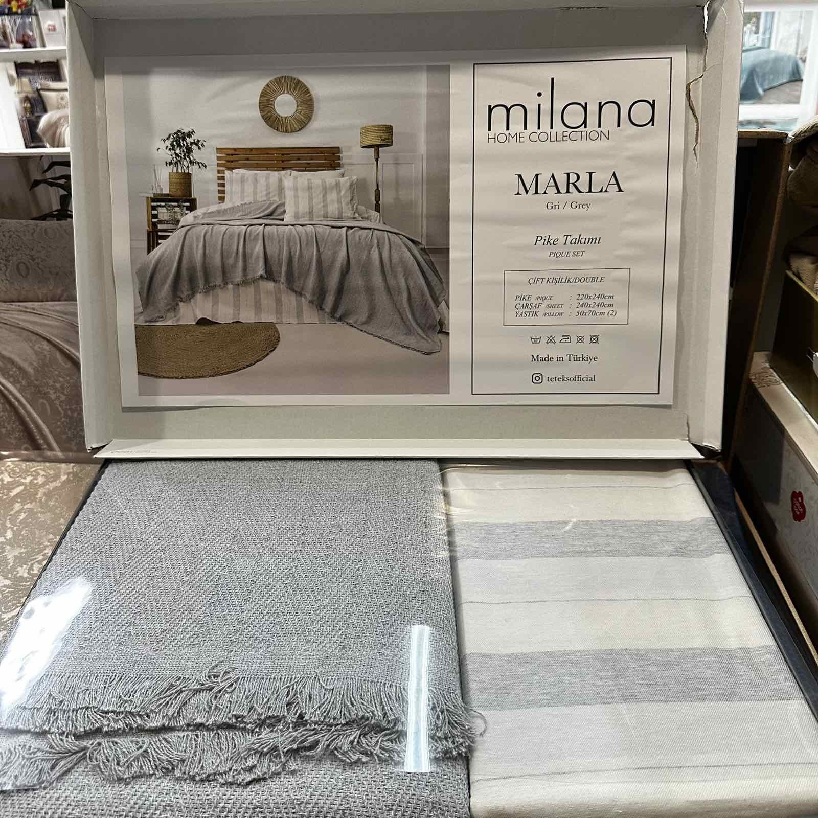 Постільна білізна Milana pike set євро