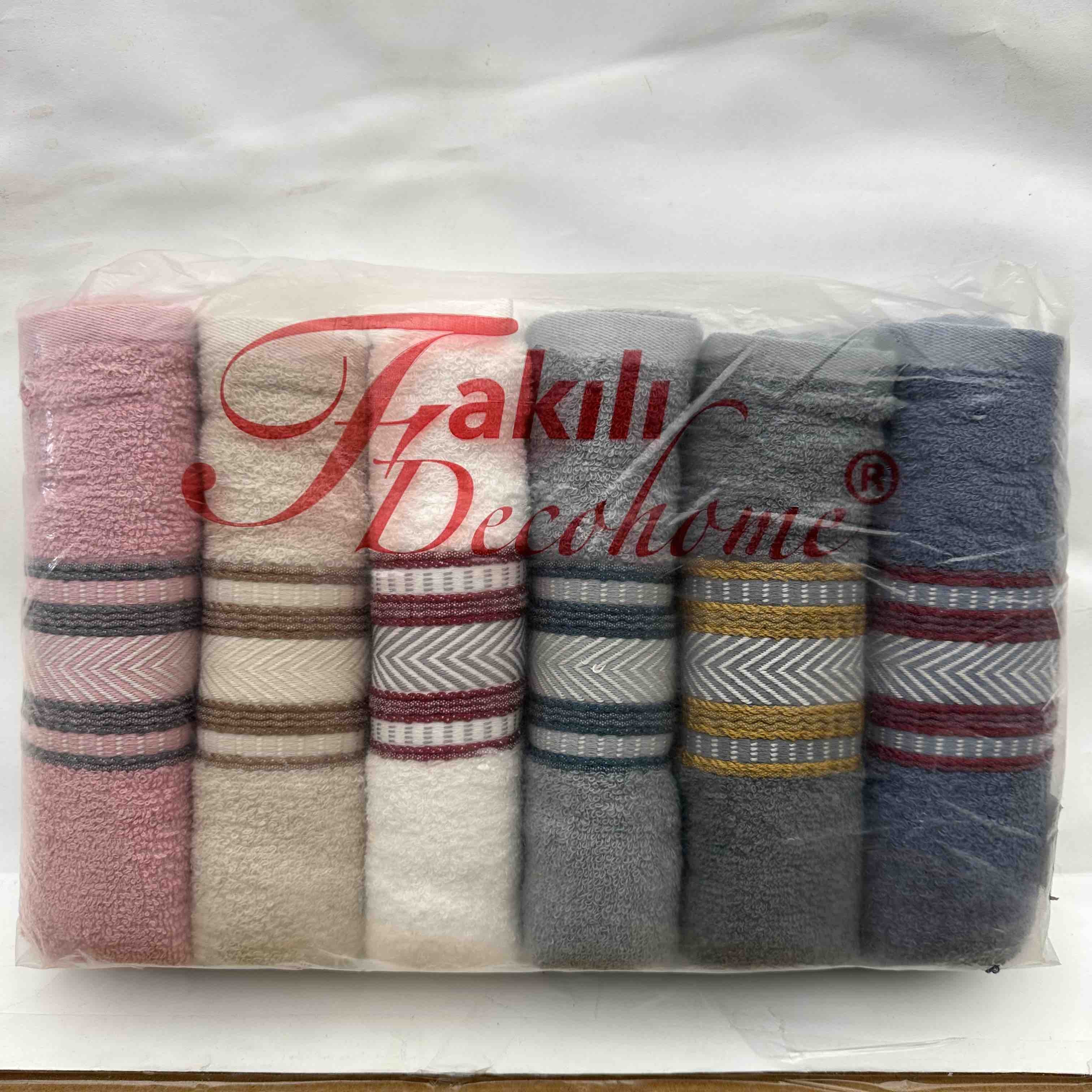 Купить Полотенце Fakili Cizgili полоска 50*90 производства Турция