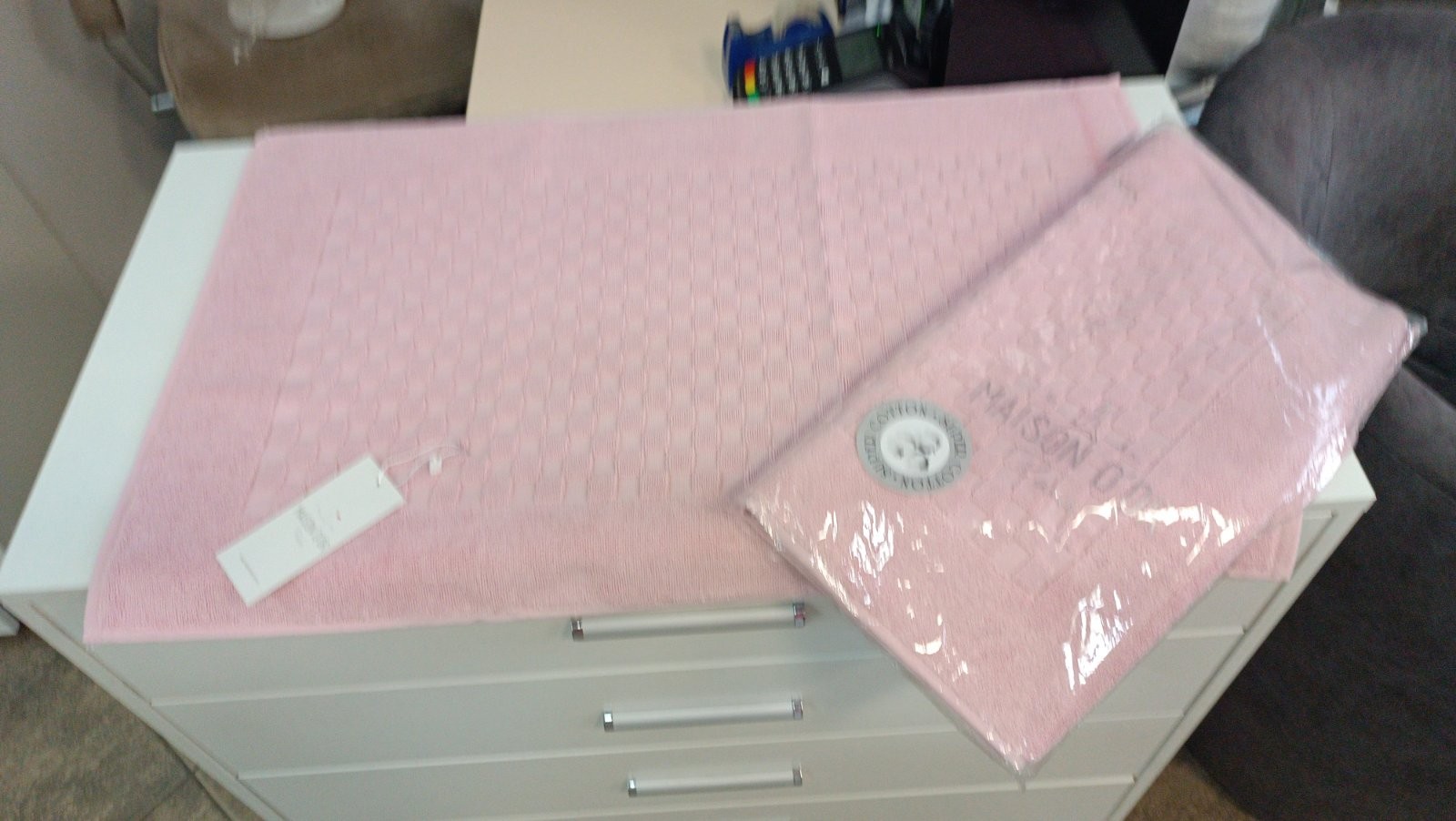 Maison D'or Checkerboard Foot Towel 50*80