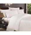 Sateen bedding set with lace, TF B 0024 N
