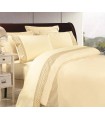 Sateen bedding set with lace, TF B 0011 N