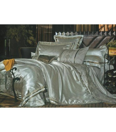 Jacquard bedding set with lace, Elven Saga BV J 0006