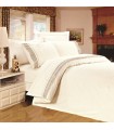 Sateen bedding set with lace, TF B 0004
