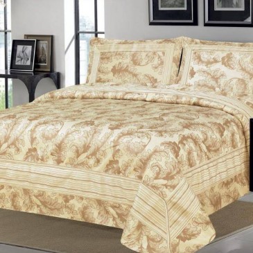 Velor bedspread with pillowcases Corsica