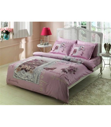 Bed linen Tac deluxe saten Pavia Lila