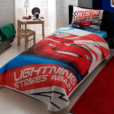 Bed sheets Tac Disney Cars Lightning