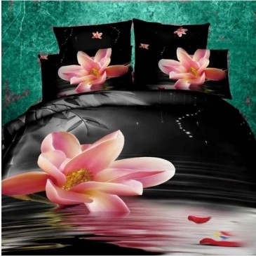 Love You Lotus bedding set