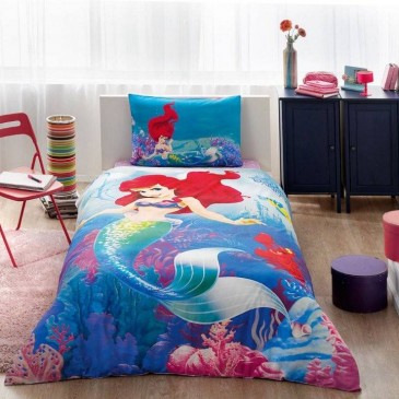 Bed sheets Tac Ranforse Disney Ariel