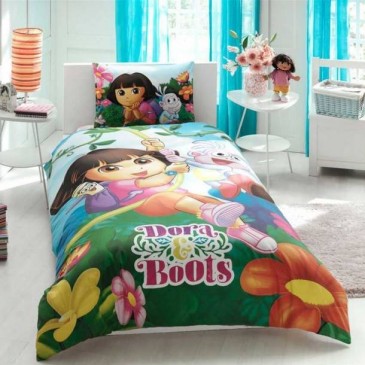 Bed sheets Tac Ranforce Dora And Boots